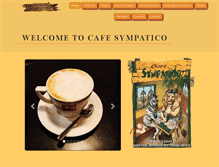 Tablet Screenshot of cafesympatico.com